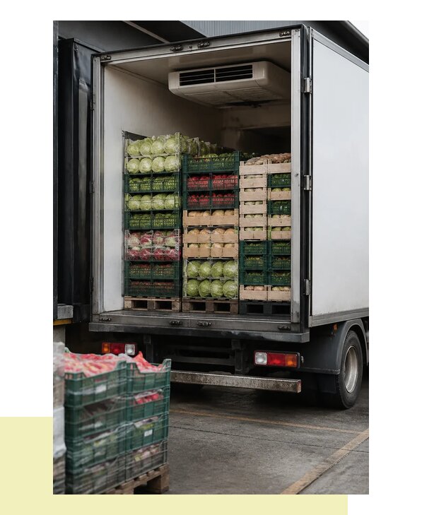 Перевозка плодоовощной продукции оптом напрямую в Елец